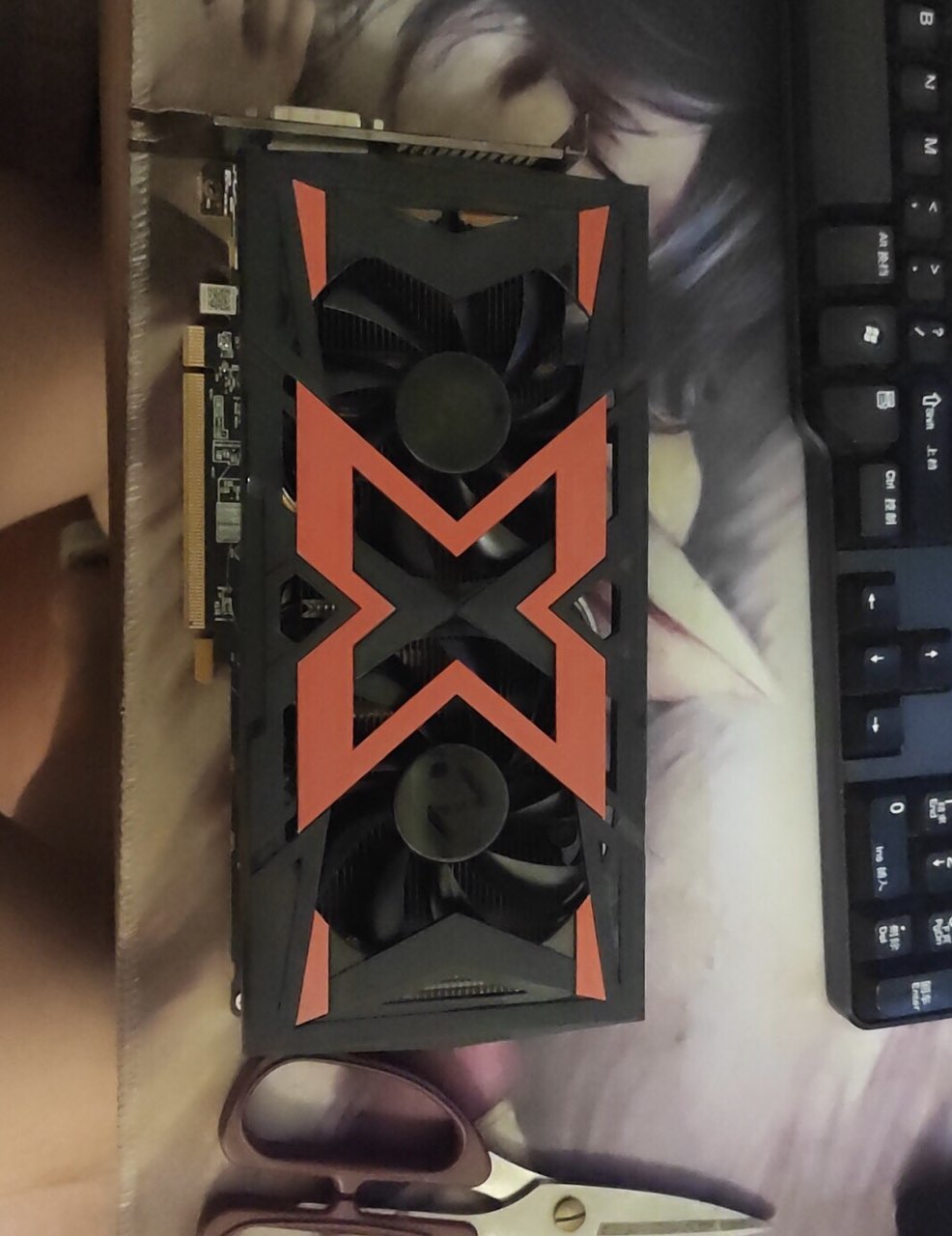 显卡迪兰恒进rx580 8g