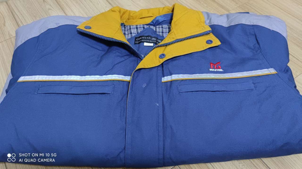 馬鋼新款工作服棉襖175號